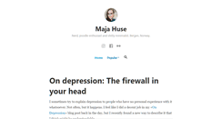 Desktop Screenshot of majahuse.com